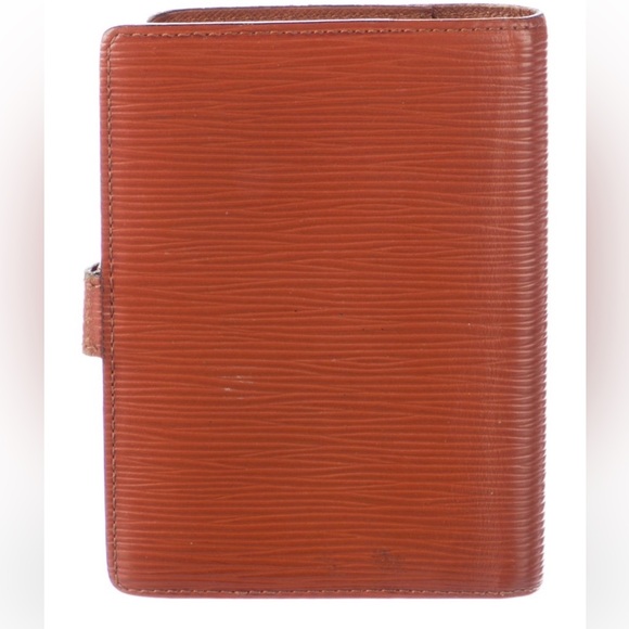 Rust  Louis Vuitton vintage small ring Agenda Cover w/ bonus 2024 cal - Picture 4 of 11